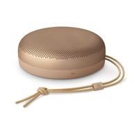 Bang & Olufsen Beosound A1 (3e Génération) Enceinte Bluetooth Portable Étanche avec 3 Micros, certifiée Cradle to Cradle - Honey Tone
