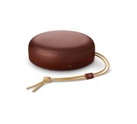 Bang & Olufsen Beosound A1 (3rd gen) - Enceinte Bluetooth Portable compacte, étanche IP67, eco-Responsable, Jusqu’à 24 h d’autonomie et 3 Microphones pour des appels clairs - Rustic Red