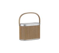 Bang & Olufsen Beosound A5 - Design Modulaire et Circulaire Bluetooth Portable et WiFi Connectée, Une Longue durée de Vie Autonomie Longue Durée et Dotée d’Un Chargeur sans Fil Intégré - Oak