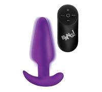 BANG! - Plug Anal Vibrant avec Télécommande - Violet