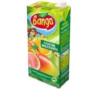 Banga Cocktail de Fruits, Jus de Fruits Mélangés, 2L, Boisson Rafraîchissante