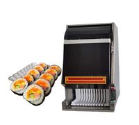BANGBANGJI Machine à Sushi Automatique, trancheuse Rapide 8/10/12 pièces, Machine de découpe de Sushi 55 W, Machine à Rouleaux de Sushi, ustensiles de Cuisine électriques 8pieces
