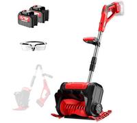 BANGBANGJI Pelle à Neige sans Fil de Pointe, souffleuse à Neige électrique avec Moteur sans balais 20V, Largeur de déneigement de 30x18cm, capacité de 136kg/min, portée maximale de 8 m pour la Maison