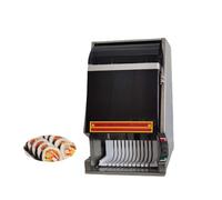 BANGBANGJI Trancheuse à Sushi Commerciale, Machine à Sushi électrique multifonctionnelle de Bureau 55 W, pour Un roulage de Sushi Facile et Efficace (8/10/12 tranches) 12pieces