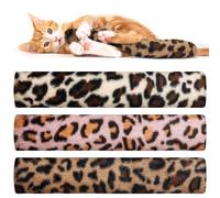 Bangbobi 3 Coussins à l'herbe à Chat, Jouets interactifs pour Chats pour s'occuper Seuls - Coussins Doux à l'herbe à Chat (Rose + Vert + Multicolore)