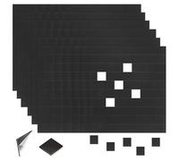 Bangbobi 900 aimants à Coller, Points magnétiques Autocollants 10 x 10 mm, Ruban magnétique adhésif, Bande magnétique autocollante, Petites aimants à Coller pour l'école, Le Bureau