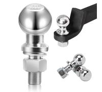 Bangbobi - Boule d'attelage de 50mm avec vis pour remorques jusqu'à 3.5T - Ensemble de boulons d'attelage résistant à la Rouille