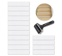 BangBoom Lot de 15 bandes adhésives transparentes antidérapantes avec rouleau, 15 x 61 cm pour escaliers, marches d'escalier antidérapantes pour sol (B)