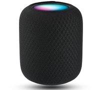 BANGCHEER Housse anti-poussière pour haut-parleur Homepod 2 génération, tissu en maille, housse intelligente avec trou de chargement, nylon de haute qualité, noir, 1 pièce