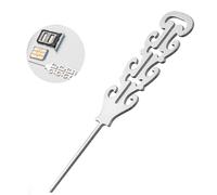 Bangcheer Lot de 10 outils de retrait de carte SIM en acier inoxydable gravés avec cordon, ouvre-plateau universel pour iPhone, Samsung, iPad, routeurs WiFi, cadeau technique