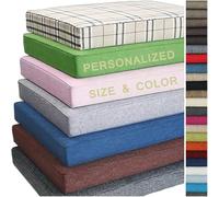 BangDon Coussin personnalisé lavable pour canapé, patio, respirant, pour jardin, coussin de banc, antidérapant, pour balançoire, coussin de siège, tapis de banc pour salon, chaise de salle à manger