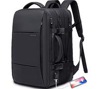 BANGE Sac à dos de voyage, sac à dos de voyage approuvé en avion pour sac de voyage international, résistant à l'eau et durable, sac à dos pour ordinateur portable de 17", grand sac à dos d'affaires,