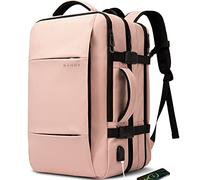 BANGE 35l sac à dos de voyage pour femmes, sac à dos de cabine avec port de charge USB, 17,3 pouces sac à dos pour ordinateur portable approuvé pour le vol, sac de jour de loisirs week - end
