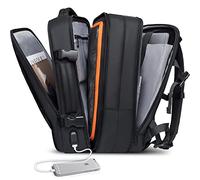 BANGE 35L Travel Backpacks,Weekender Expandable Carry-On Backpack for Airplanes, Waterproof 17.3 inch Laptop Backpack for Men and Women