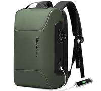 BANGE 7216 Bagages à Main, Vert, Two pocktes Mixte Adulte