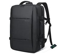 BANGE Reiserucksack, Tragerucksack Langlebige wandelbare Duffle Bag Fit für 17.3 Zoll Laptop für Männer und Frauen (35LBlack (with3 Würfel), Mudiem)...