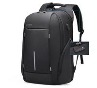 BANGE Sac à dos de voyage antivol pour ordinateur portable de 15,6", noir, Medium, Ordinateur portable