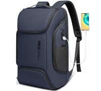 BANGE Sac à dos intelligent pour ordinateur portable de 15,6" - Pour homme et femme, bleu, Large, Sac à dos d'ordinateur