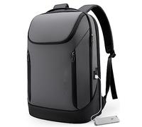 BANGE Sac à dos professionnel intelligent étanche pour ordinateur portable de 15,6" avec port de charge USB, sac à dos de voyage durable