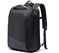BANGE Travel Sac à dos, Weekender continue sur sac à dos, sac à dos d'ordinateur portable pour hommes imperméables pour 15,6 pouces (Noir-M) (Noir-M(35l))