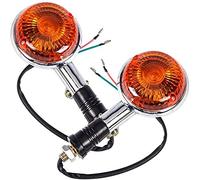 BANGHA Clignotant Moto Led,Clignotant 12V Turn Signal Indicateur Amber Lights