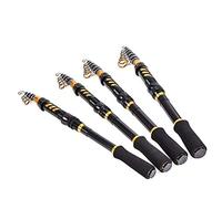 BANGHA Fishing Rod,Fishing Pole 1 Pcs 7-10 Sections Canne à pêche télescopique Portable Mini for pêche Carbone Poisson Tackle mer Rod océan Canne à pêche 1.8-1.9mm Pole(1.8 m)