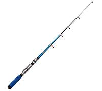 BANGHA Fishing Rod,Fishing Pole Mini Super Light Dur en Fibre de Carbone de pêche à la Main Pôle Canne à pêche télescopique Volet Canne à Lancer télescopique tangonet Sea(2.4 m)