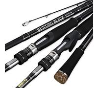 BANGHA Fishing Rod,Fishing Pole Pêche Carbon Rod 2.7m 3.0m Power Baitcasting Sea Rod Basse Inshore de Canne à pêche 3 Sections for Rod(Yellow,3.0 m)