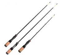 BANGHA Fishing Rod,Fishing Pole Pêche Carbone Rods Glace Canne à pêche Petit Throw Pôle Mini Mer Canne à pêche sur Glace Rod(White)
