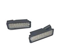 BANGHA LED License Plate Light Lamp Lot de 2 éclairages plaque d'immatriculation arrière 12 V Utilisation adaptée pour VW Phaeton 2002-2016