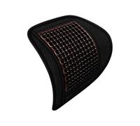 BANGHA Siège de Voiture en Perles de Bois Petit Coussin de Voiture carré en Perles Bois avec Taille par Four Seasons The Summer Depend on Singl(C)
