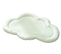 BANGHA Tapis Rafraichissant Chien Summer Cooling Pet Cat Bed Cushion Ice Pad Dog Sleeping Cloud Shape Mat for Puppy Dogs Pet Kennel Quality Cool Blue Mat(Green,S)