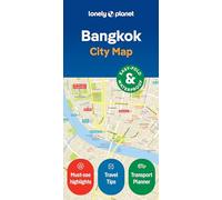 Lonely Planet – Bangkok City Map – 2e édition – anglais
