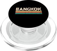 Bangkok Thaïlande Nom de la Ville de la Thaïlande Design Classique Couleurs Vintage PopSockets PopGrip pour MagSafe