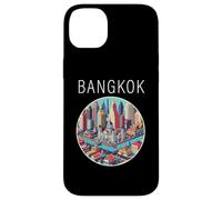 Bangkok Thaïlande paysage Art déco Coque pour iPhone 14 Plus