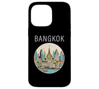 Bangkok Thaïlande paysage Art déco Coque pour iPhone 14 Pro Max