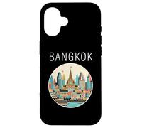 Bangkok Thaïlande paysage Art déco Coque pour iPhone 16