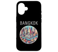 Bangkok Thaïlande paysage Art déco Coque pour iPhone 16
