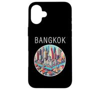 Bangkok Thaïlande paysage Art déco Coque pour iPhone 16 Plus