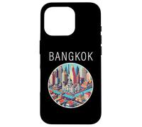 Bangkok Thaïlande paysage Art déco Coque pour iPhone 16 Pro