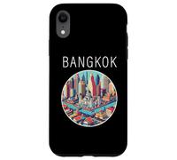 Bangkok Thaïlande paysage Art déco Coque pour iPhone XR