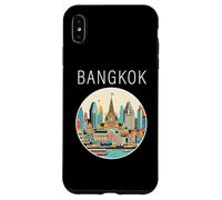 Bangkok Thaïlande paysage Art déco Coque pour iPhone XS Max
