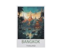 Bangkok, Thaïlande,Puzzle en Papier 1000 Pièce Classique Adultes Puzzles Enfants Apprentissage Assembler des Jouets(38x26cm)-AN97