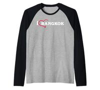Bangkok Thaïlande Souvenir Couple Groupe Famille Assorti Manche Raglan