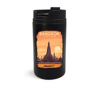Bangkok Thaïlande Tasse de voyage souvenir de voyage, gobelet de voyage, tasse à café isotherme, tasse portable
