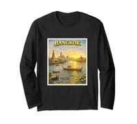 Bangkok Thaïlande Vacances en Thaïlande Cadeau Manche Longue