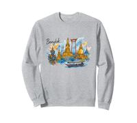 Bangkok Thaïlande Voyage Quotidien Classique Sweatshirt