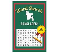Bangladesh Word Search Puzzle Book: Easy to read print | 6x9 inches | 35 Puzzles, 315 Words, 53 Pages | Learn about Albania | Gift for Country & ... Vacations, Road Trips, Holidays, & Free Time