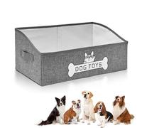 bangminda 50x28 cm Panier de Rangement pour Jouets pour Animaux Compagnie Pliable Boîte de Rangement pour Chein Grand Rangementbox Jouets Fournitures Accessoires Animaux Chien