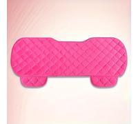 bangminda Coussin de Siège de Voiture Housse de Siège Housse en Velours pour Arrière Chaise Siège Avant Véhicule Housse Protection Tapis Protection pour Animaux Compagnie (1 Siège Arrière, Rose)